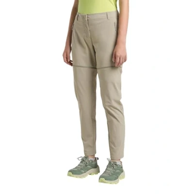 Abbildung von Jack Wolfskin Hikeout ZIP OFF Outdoorhose, Damen, Größe: 44, Stone