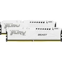 Abbildung von Kingston FURY Beast Weiß EXPO 64GB 5200MT/s DDR5 CL36 DIMM Desktop Gaming Speicher Kit mit 2 KF552C36BWEK2 64