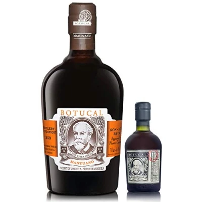 Abbildung von Botucal Rum Mantuano 700 ml 40% Vol. Blend aus bis zu 8 Jahre alten Rums Dunkler Mixing Noten von Trockenfrüchten &amp; Pflaumen Incl. Miniatur Reserva Exclusiva