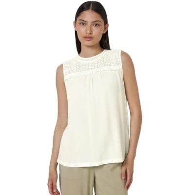 Abbildung von Street One Studio TOP MIT Meshdetail Bluse, Damen, Größe: 44, Weiß