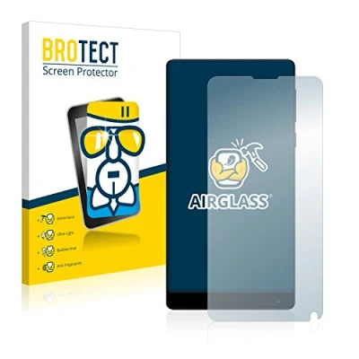 Abbildung von BROTECT Schutzglas für Xiaomi Mi Mix 2 Schutzfolie Panzer Folie Glas [Extrem Kratzfest 9H, Anti Fingerprint, Ultra Transparent]
