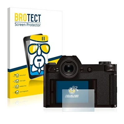 Abbildung von BROTECT Schutzglas für Leica SL (Typ 601) Schutzfolie Panzer Folie Glas [Extrem Kratzfest 9H, Anti Fingerprint, Ultra Transparent]