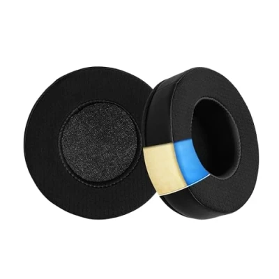 Abbildung von kwmobile 2X Ohr Polster kompatibel mit Beyerdynamic DT 880 Ohrpolster Kopfhörer Kunstleder für Over Ear Headphones Cooling Effekt
