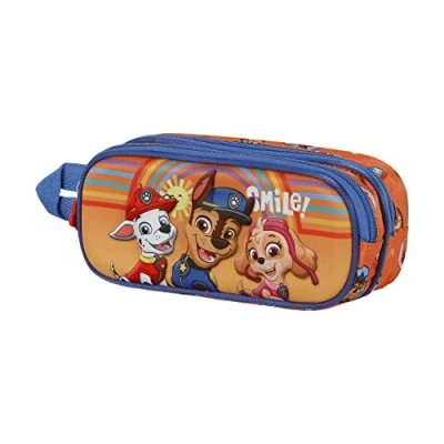 Abbildung von Paw Patrol Paweome 3D Doppelfedermäppchen, Orange, 22 x 9,5 cm