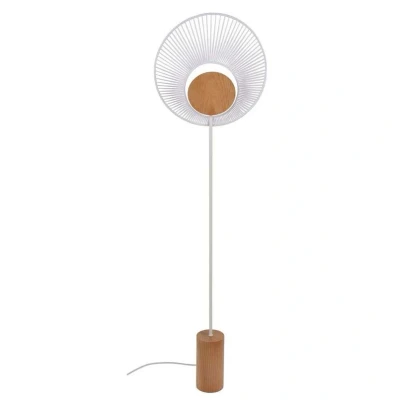Abbildung von Forestier Oyster Design Stehleuchte, weiß