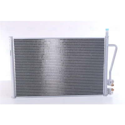 Abbildung von NISSENS 94587 Klimakondensator ohne Trockner Aluminium 580 R 134a FORD: FIESTA 5, Fusion Kombi, 5 Van, MAZDA: 2 Hatchback