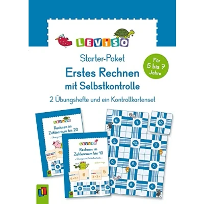 Abbildung von Starter Paket Erstes Rechnen mit Selbstkontrolle: 2 Übungshefte und ein Kontrollkartenset (LEVISO)
