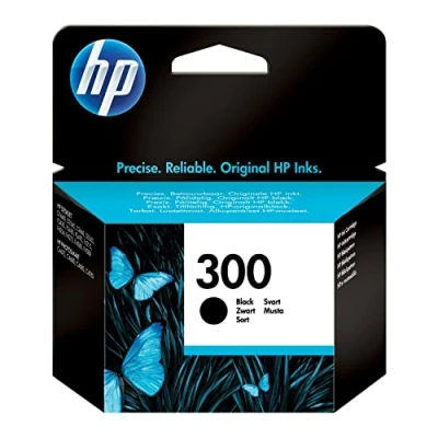 Abbildung von HP 300 schwarz tintenpatrone 4ml CC640EE original