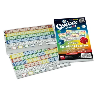 Abbildung von Cartamundi Spiel, Qwixx gemiXXT 2er Set Zusatzblöcke