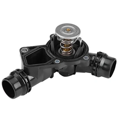 Abbildung von KIMISS Automotor Kühlmittel Thermostat und Gehäuse 11531437040 für E46 E39 X5 X3 Z3 Z4 330i 525i …
