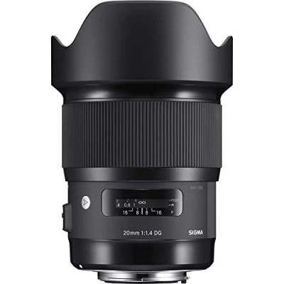 Abbildung von Sigma 20mm F1,4 DG HSM Art Objektiv für Nikon F Objektivbajonett