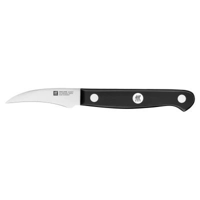 Abbildung von ZWILLING Gourmet Schälmesser, 6 cm, Rostfreier Spezialstahl, Ergonomischer Kunststoff Griff, Schwarz Made in Germany