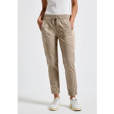 Abbildung von Street One Stoffhose, Damen, Größe: 34x28, Beige