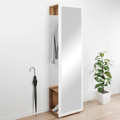 Abbildung von INOSIGN Garderobenschrank &quot;Paris&quot;, mit 1 Kleiderstange und Frontspiegel (Höhe 190 cm)