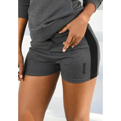 Abbildung von Bench Shorts anthrazitmeliertschwarz, Damen, Größe: 36/38, Anthrazit meliert schwarz