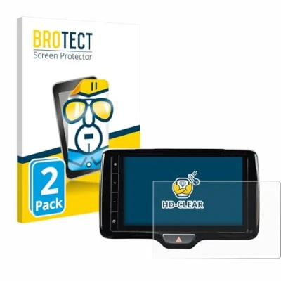 Abbildung von BROTECT (2 Stück Schutzfolie für Toyota Yaris Cross 2021 Smart Connect 9&quot; Displayschutz Folie Ultra Klar