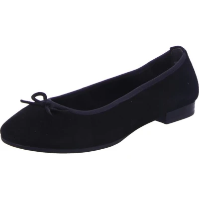 Abbildung von Tamaris Klassischer Ballerina, Damen, Größe: 36, Black suede Schuhe