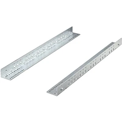 Abbildung von Rittal Gleitschienen TS IT 1 HE Ebenenabstand 545mm 2 Stück, 5501430, grau