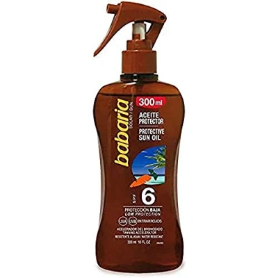 Abbildung von babaria Sonnenschutzpflege Spf6 Protective Sun Oil With Carrot 300ml