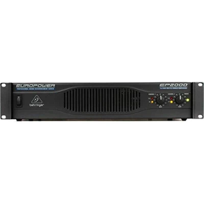 Abbildung von Behringer EUROPOWER EP2000 Professioneller 2.000 Watt Stereo Leistungsverstärker mit ATR Technologie (Accelerated Transient Response).