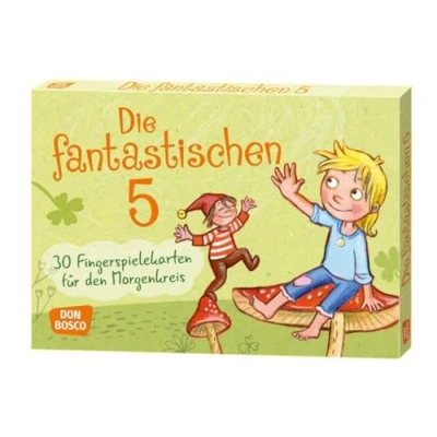 Abbildung von Die fantastischen Fünf: 30 Fingerspielekarten für den Morgenkreis (Spielen Lernen Freude haben. tolle Ideen Kindergruppen auf DIN A5 Karten)