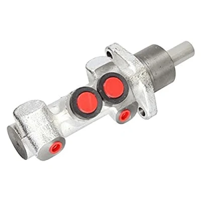 Abbildung von HELLA 8AM 355 503 581 Hauptbremszylinder 23,81 Grauguss M10 x 1 (x2) AUDI: Cabriolet B4, 80 B4 Limousine, Coupe B3