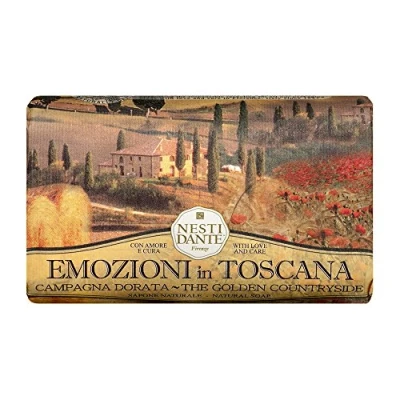 Abbildung von Nesti Dante Seife Emozione (Mystischer Duft von Weizen und Mohn, feste Seife, Handseife aus natürlichen Inhaltsstoffen, 250 g) 664403