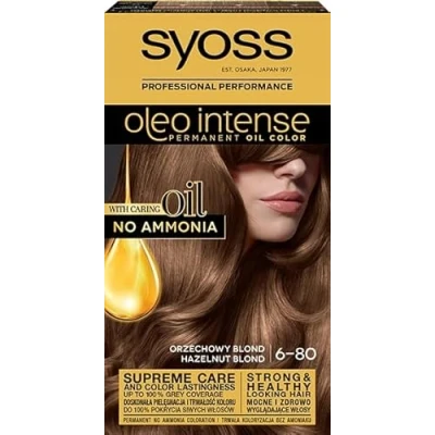 Abbildung von Syoss Oleo Intense Haarfärbemittel, 6.80 Walnussblond 115 ml