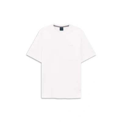 Abbildung von bugatti Herren T Shirt Rundhals Basic Kurzarm Modern Fit