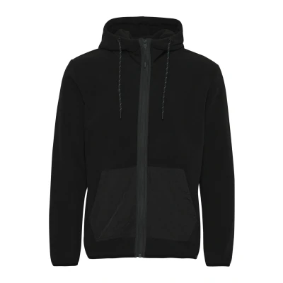Abbildung von Indicode Jeans Idmanku Fleecejacke, Herren, Größe: Large, Black