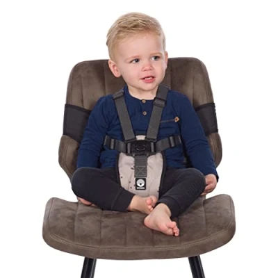 Abbildung von Dooky Travel Chair Romantic Leaves Beige Hochstuhl Baby Stuhl Sitzhöhung kind 6 36 Monate BSCI Gütesiegel 100% Polyester