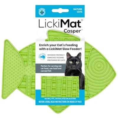 Abbildung von Lickimat Casper Slowfeeder Fr Die Katze Gegen Schlingen Katzen...