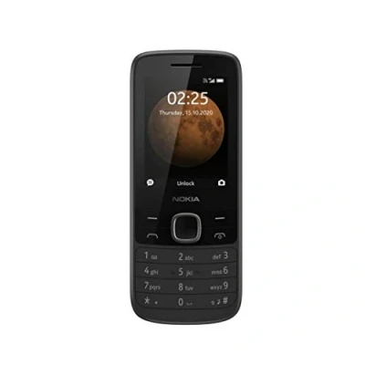 Abbildung von Nokia 225 4G Handy, 6,1 cm (2,4 Zoll), 4 GB RAM, 64 ROM, VGA Kamera, Akku, 1150 mAh, Dual SIM, Schwarz [ES/PT Version]