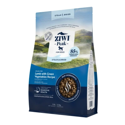 Abbildung von Ziwi Peak Steam &amp; Dried Hundefutter Lamm 3,2 kg