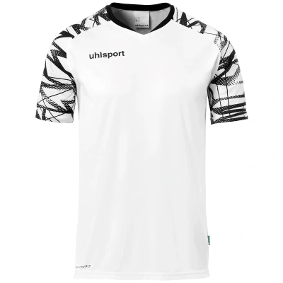 Abbildung von uhlsport Teamsport GOAL 25 Sport Tshirt, Herren, Größe: Large, Weiß schwarz