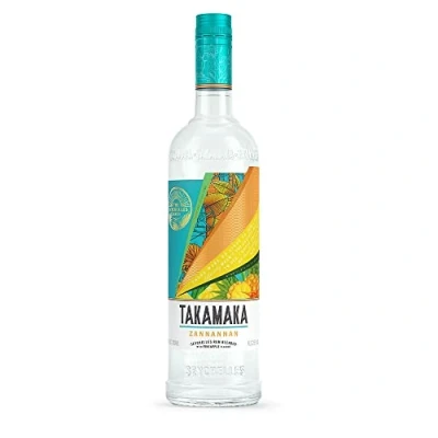 Abbildung von Takamaka Zannannan Rum I 700 ml Flasche 25% Volume Weißer Ananas von den Seychellen
