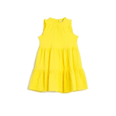 Abbildung von Koton Girls Dress Ruffle Detail Sleeveless Round Neck Tiered