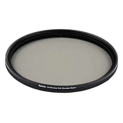 Abbildung von Hama Polfilter 77 mm Wide (Zirkular Polarisationsfilter, Objektivfilter, Schutzfilter mit NMC16 Beschichtung, Foto Filter, ultra dünn, Kamera Filter Nano inklusive Filterbox)