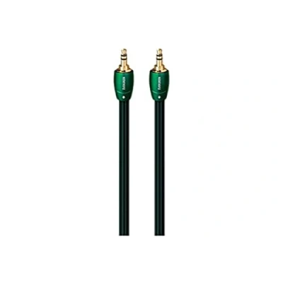 Abbildung von AudioQuest 5 m Evergreen 3,5 mm Audiokabel Schwarz (3,5 mm, Kupfer, m, Schwarz)