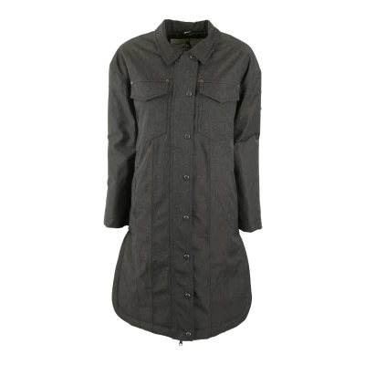 Abbildung von DREIMASTER vintage Women&#039;s Winter Parka S / Denim Schwarz 100% Polyester