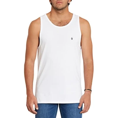 Abbildung von Volcom Stone Blanks BSC TT Top, Herren, Größe: Large, White