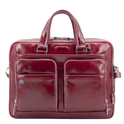 Abbildung von Piquadro BLUE Square Aktentasche, Herren, Größe: One Size, Rosso