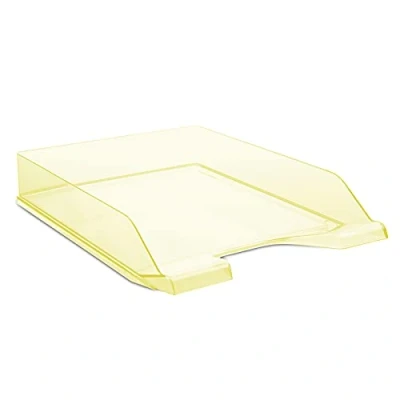 Abbildung von DONAU 7470001PL 11 Briefablage, Polystyrol, A4, Standard, gelb