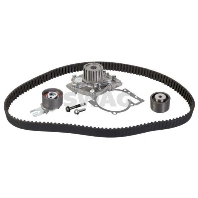 Abbildung von SWAG 55 93 2746 Wasserpumpe + Zahnriemensatz mit Dichtung, Schrauben 132 VOLVO: V70 2, S60 I, XC90 I
