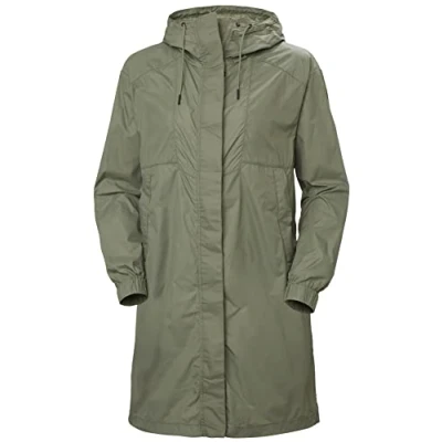 Abbildung von Helly Hansen Damen W Desire Long Wind Jacket, 990 Black, X L