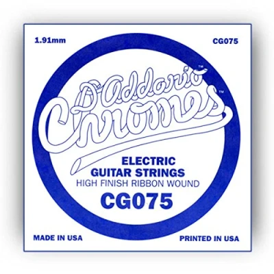 Abbildung von D&#039;Addario Flatwound Chromes Singles (.056 .080).075
