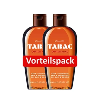 Abbildung von Tabac® Original I Vorteilspack Duschgel Seit 1959 sanft zur Haut mit dem Duft des Originals spürbar gepflegtes Frischegefühl 2x 400ml