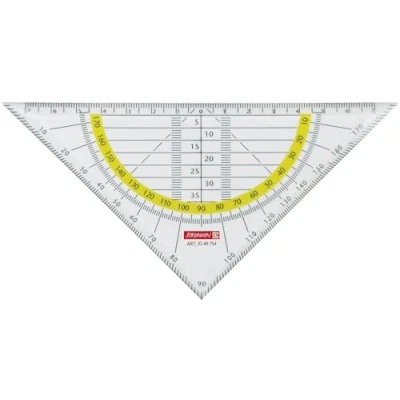 Abbildung von Brunnen 10 x Geometrie Dreieck 16cm klar