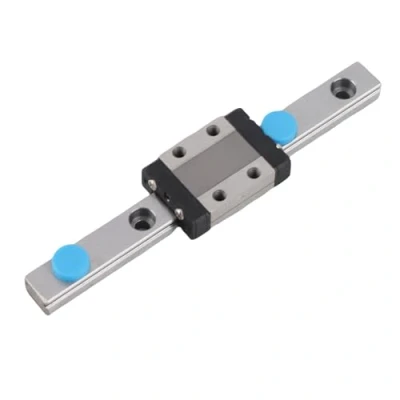 Abbildung von Mini Linearführung LML9B Miniatur Linearschiene 9mm Breite + Slide Block Lineare Schienenführung(100mm)