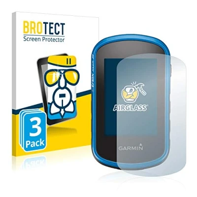 Abbildung von BROTECT Schutzglas für Garmin eTrex Touch 25 (3 Stück) Schutzfolie Panzer Folie Glas [Extrem Kratzfest 9H, Anti Fingerprint, Ultra Transparent]